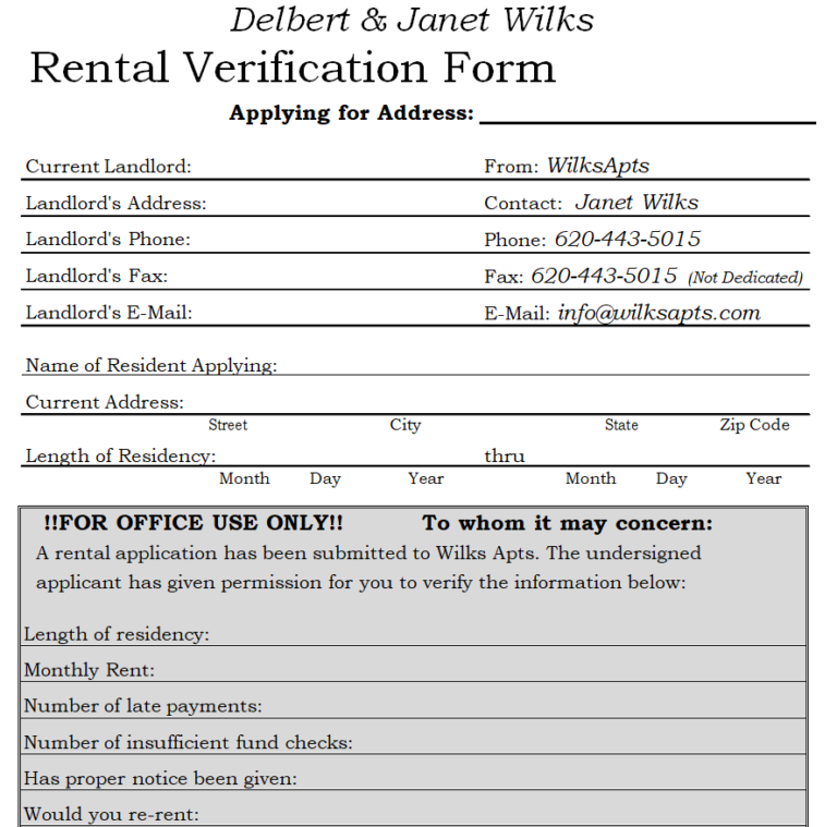15-useful-rental-verification-form-templates-word-excel-samples