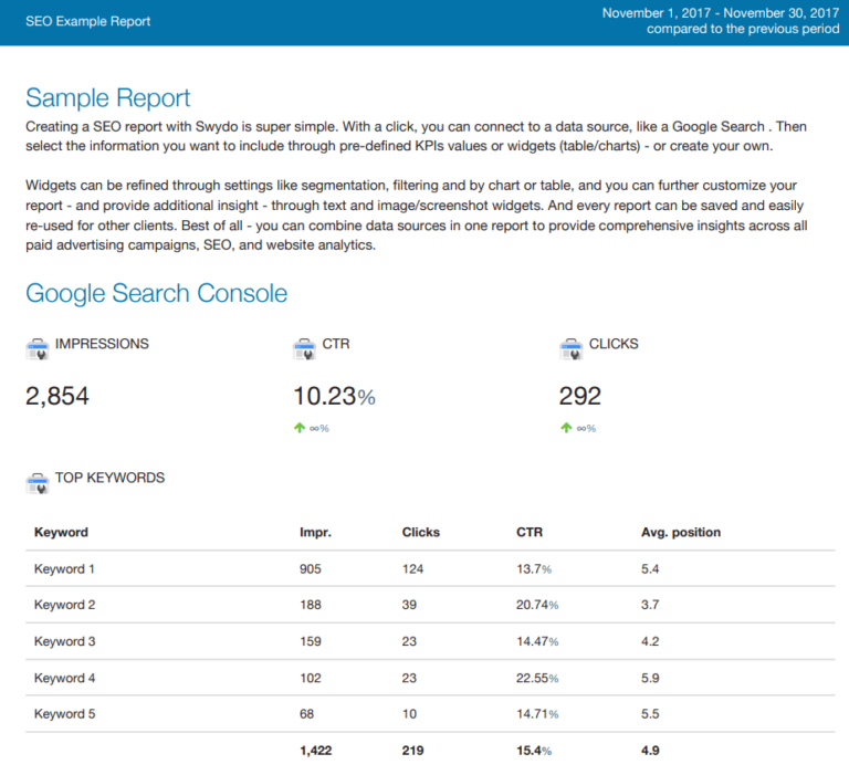 12+ BEST SEO Report Templates PDF Word Excel Samples